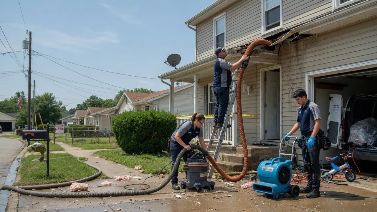Water Damage Restoration in South Heights, PA near me